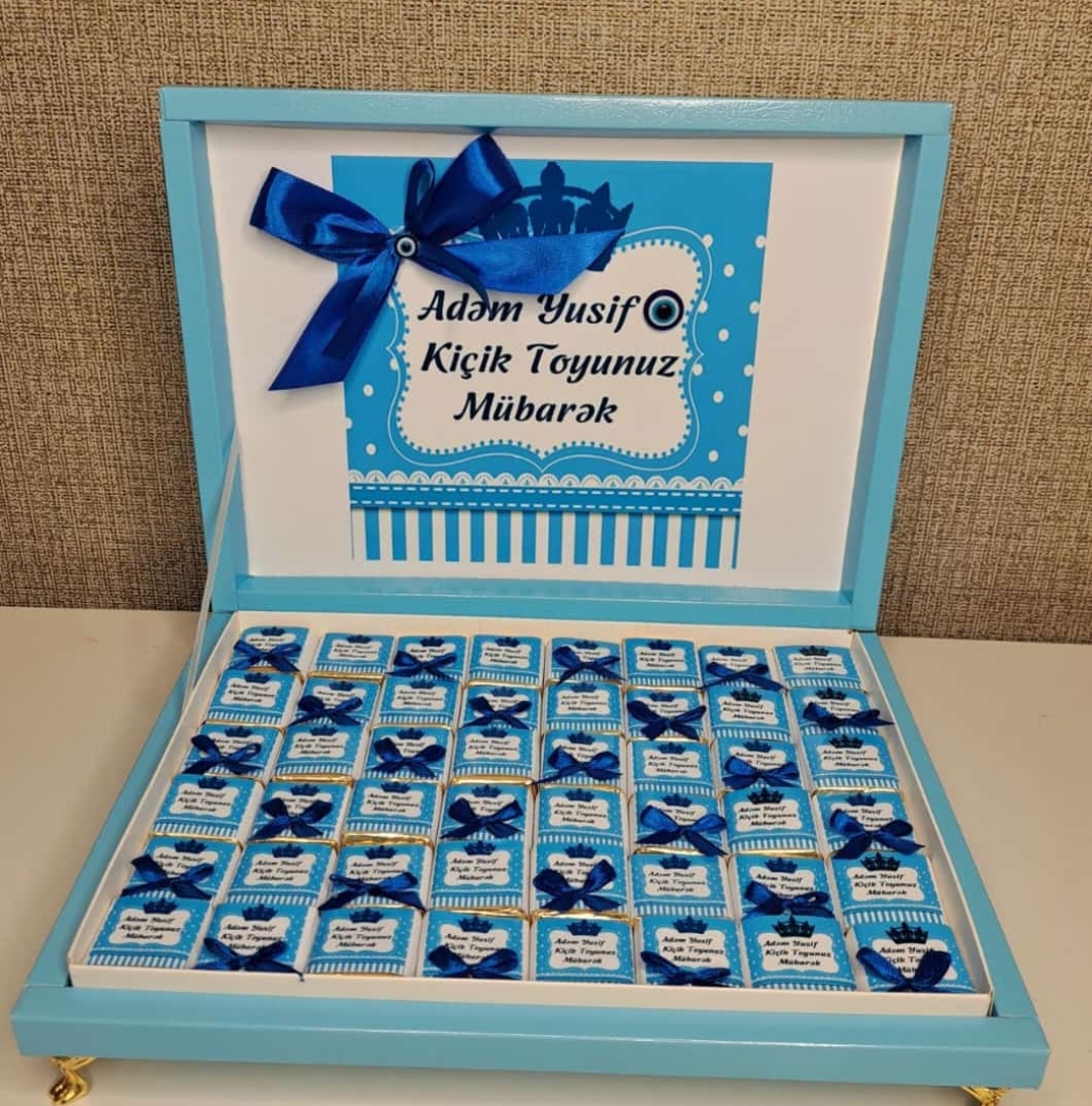 Her zovqe uygun sünnət sokolad xoncalari bizde.Istenilen