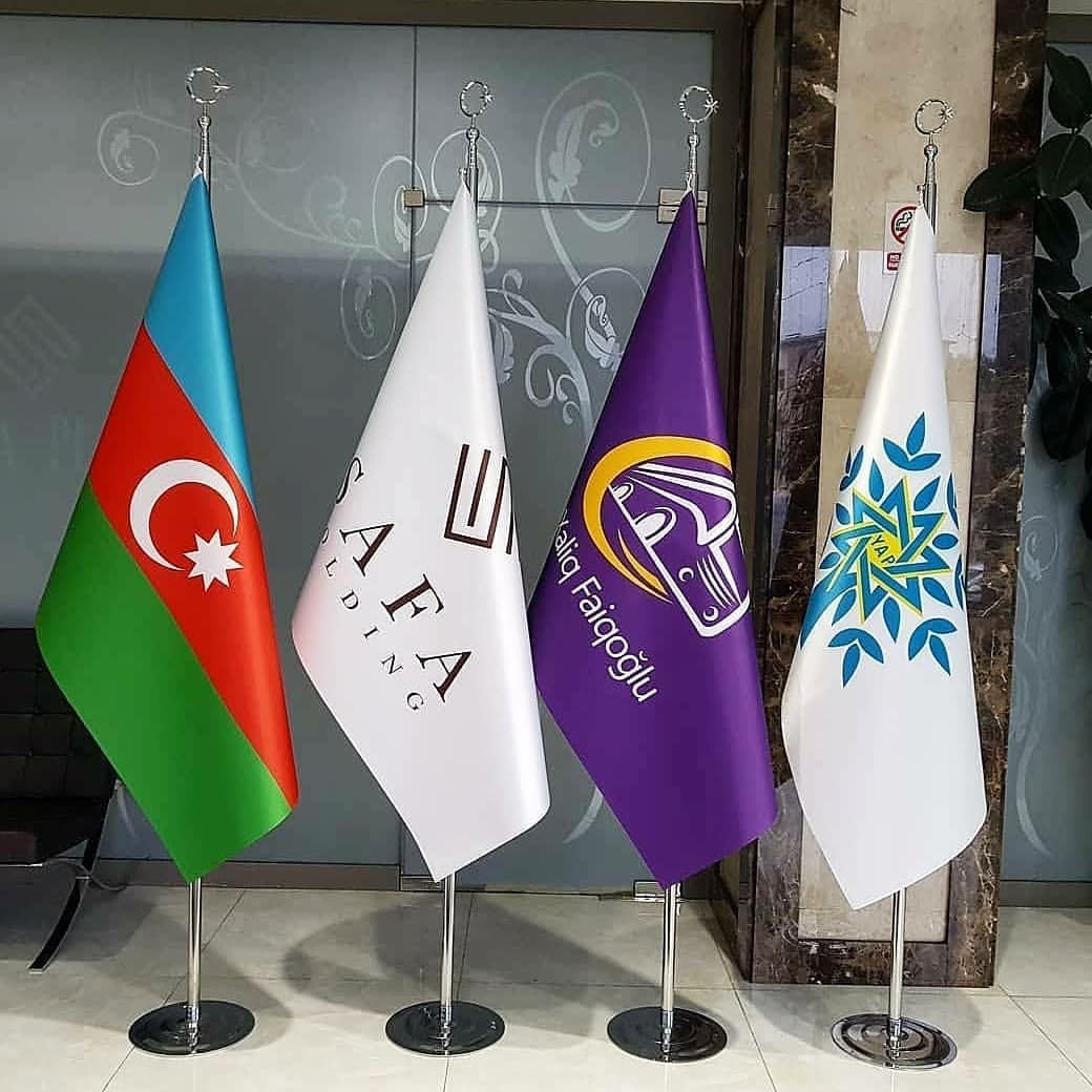 Bayraq Çapı Loqonuza uyğun bayraq çapı sifariş edə