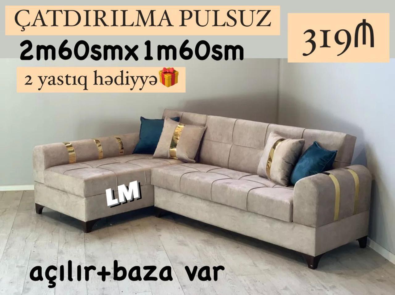 *⚜️Künc divanlar⚜️* Yeni və sifarişlə Qiymət : *319₼* Ölçü: