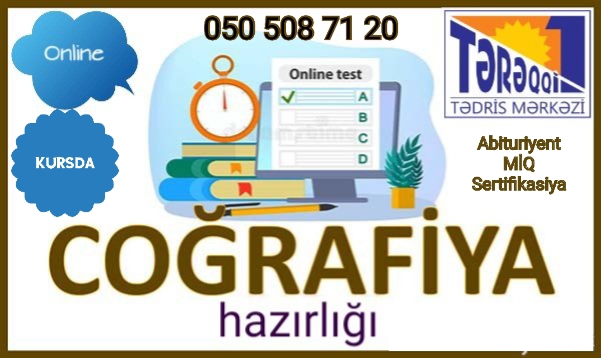 📘 Coğrafiya hazırlığı 🎓 Abituriyentlər üçün 📝 MİQ və
