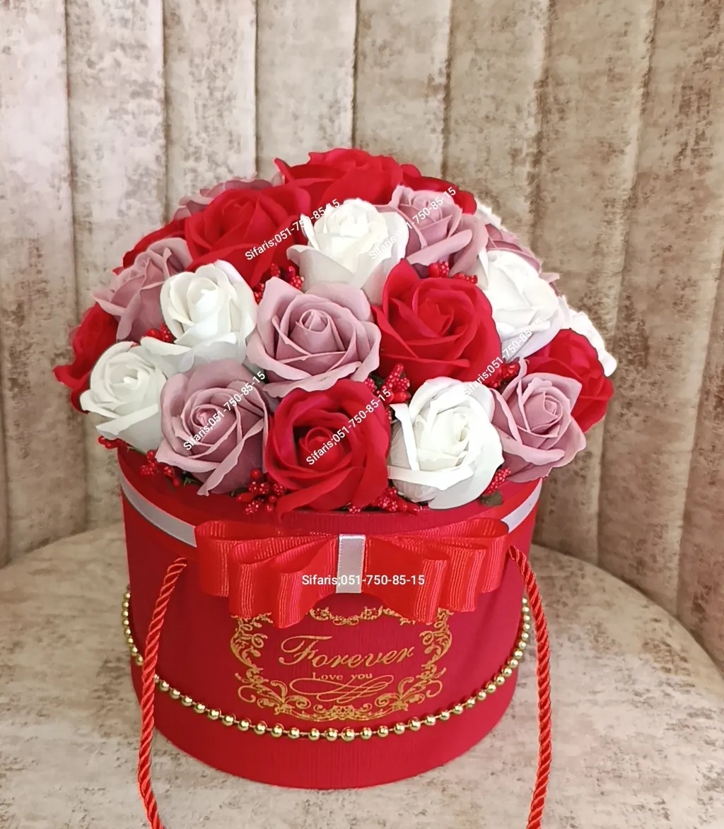 Sabun gul sebeti sifarisle hazirlanir.Sifarisler en az 2-3